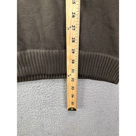 Eddie Bauer Crew Neck Sweater Mens Large Tall‎ Brown Pullover Long Sleeve NEW - Picture 7 of 8